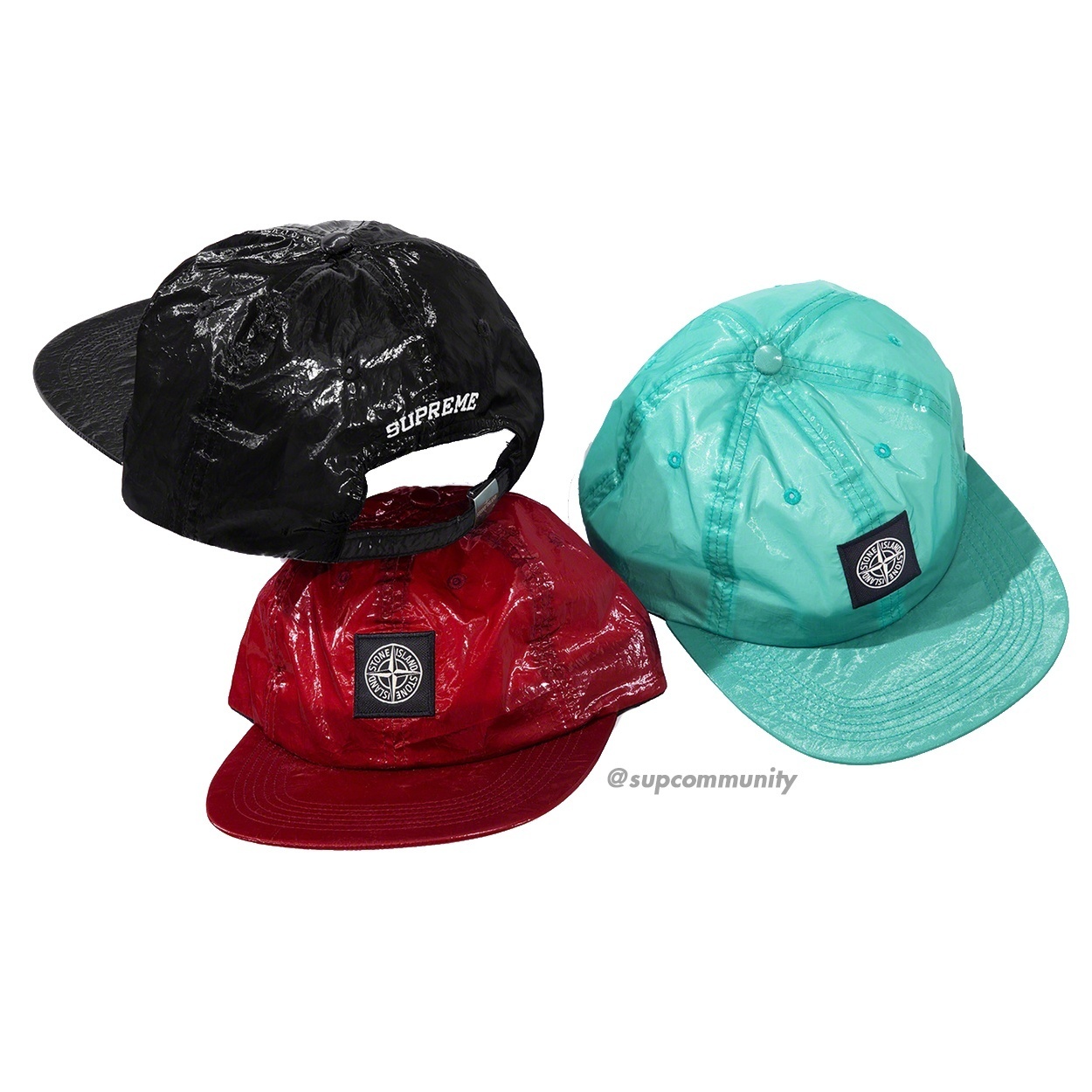 Supreme®/Stone Island® New Silk Light 6-Panel
